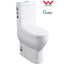 Keramik Washdown Zwei-teilige Toilette mit Wasserzeichen (A-6009)